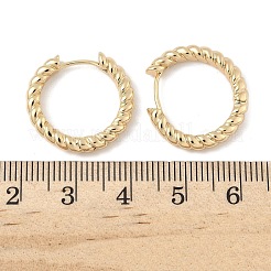 Boucles d'oreilles en laiton&nbsp;EJEW-D320-22G