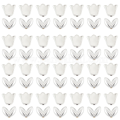 80 pièces 2 styles de perles en alliage de style tibétain&nbsp;FIND-PA0001-54