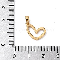 Colgante micropavé cubic zirconia de latón&nbsp;KK-C140-05D-G