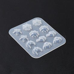 Stampi in silicone per orecchini fai da te&nbsp;DIY-TAC0021-43B