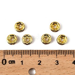 Messing Strass Zwischen perlen&nbsp;RB-A014-Z6mm-17G