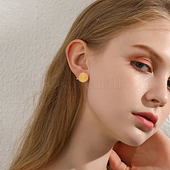 18 pieza de 9 estilos de pendientes de puño de acero inoxidable 304&nbsp;EJEW-HS0001-19