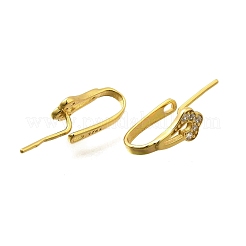 925 Sterling Silber Zirkonia Anhänger Öse&nbsp;STER-R011-09G