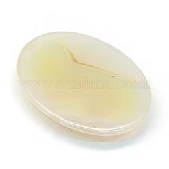 Agate à rayures naturelles / cabochons en agate à bandes teintées ovales&nbsp;G-R349-30x40-09