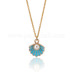 Pendentifs en émail en alliage thème océan&nbsp;ENAM-BC0001-04