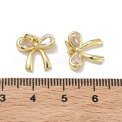 Pendentifs en laiton zircon cubique transparent&nbsp;KK-K420-06G