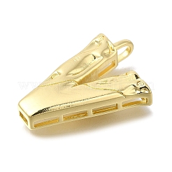 Pendentifs de placage en laiton&nbsp;KK-I721-02G-V