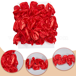 5 iarda di pizzo ondulato in chiffon di raso di poliestere&nbsp;OCOR-CY0001-66A