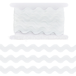 5 Yards gewelltes Fransenband aus Polyester&nbsp;OCOR-GF0005-89D