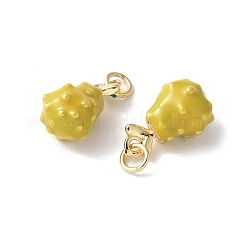 Ciondoli smaltato in ottone&nbsp;KK-A252-38G-07