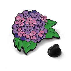 Épingles en émail hortensia&nbsp;JEWB-Z048-05EB-02