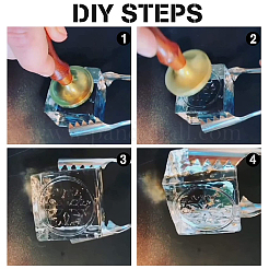 1 tête de tampon en laiton&nbsp;DIY-OC0008-39E