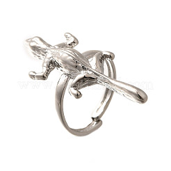 Anelli regolabili in ottone per le donne&nbsp;RJEW-B114-02P