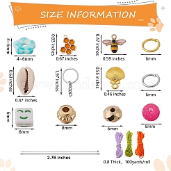 Kit per la creazione di gioielli fai da te con perline heishi&nbsp;DIY-SZ0007-06