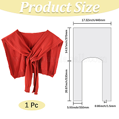 Pullover-Schal-Wickeltücher aus Polypropylen für Damen&nbsp;AJEW-WH20080-27C