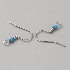 Ganci per orecchini in acciaio inossidabile 304&nbsp;STAS-WH0027-64P-08