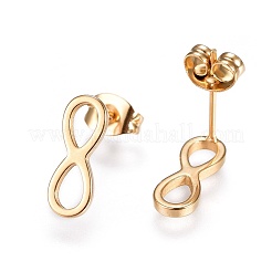 Set di gioielli in acciaio inossidabile 304&nbsp;SJEW-F204-17GP