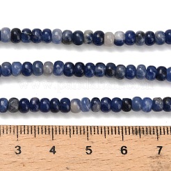 Natur Sodalith Perlen Stränge&nbsp;G-L635-A21-4x2mm