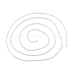 925 Sterling Silber Doppel-Link-Ketten&nbsp;STER-P064-03S