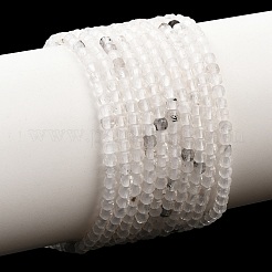 Hilos de cuentas de diamantes herkimer naturales&nbsp;GG-CBA702E-C02-A