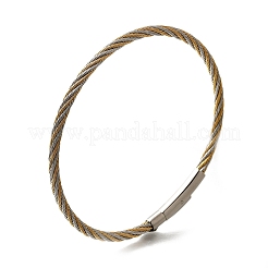 Bracelets en acier inoxydable 304 pour femmes&nbsp;BJEW-C091-02C-GP