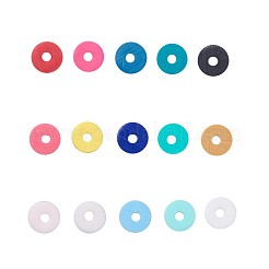 15 Farben handgemachte Fimo Perlen&nbsp;CLAY-JP0001-06B