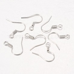 Crochets de boucles d'oreilles en fer&nbsp;LS-X-E133-NF