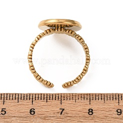 Componentes del anillo del brazalete de acero inoxidable 304 con forma de flor&nbsp;STAS-P454-05D-G