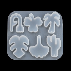 Moules en silicone pour pendentif&nbsp;DIY-E072-04C