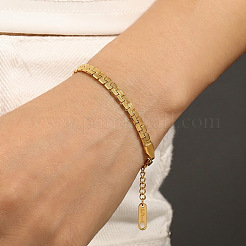 Bracelets à chaîne en acier inoxydable 304 pour femmes&nbsp;WT4400-2