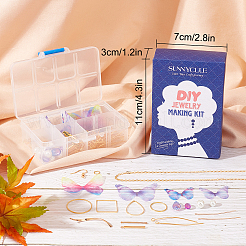 Kit de fabricación de aretes de diy&nbsp;DIY-SC0017-92