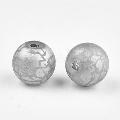 Perles en verre electroplate&nbsp;EGLA-S178-03G