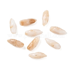 Perline acriliche bicolore effetto pietra preziosa&nbsp;AC-CBA6852-01K