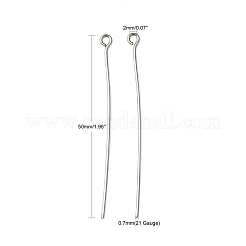 Pasador de ojo de acero inoxidable 304 que no se deslustra&nbsp;X-STAS-R045-50mm