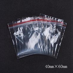 Wiederverschließbare Kunststoffverpackungsbeutel&nbsp;OPP-G001-E-4x6cm