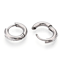 201 orecchini a cerchio in acciaio inossidabile&nbsp;STAS-S079-162A