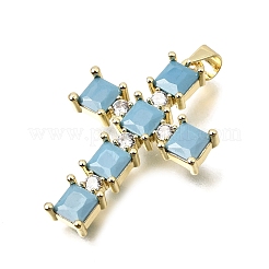 Pendenti in ottone con zirconi cubici&nbsp;CU-CBAE7DF-11G-C05