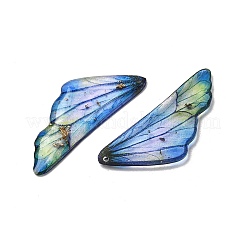 2 pendentif en résine époxy transparente&nbsp;RESI-A044-04D