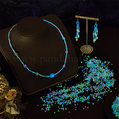 24 stile di perline di vetro luminose&nbsp;SEED-PH0001-72