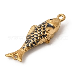 Fischverbinder-Anhänger aus emailliertem Edelstahl 304&nbsp;STAS-B128-54G-01