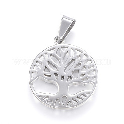 Pendentifs en acier inoxydable 304 anti-ternissement&nbsp;X-STAS-G126-16P
