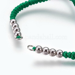 Fabrication de bracelets de perles tressées en nylon&nbsp;BJEW-F360-FP13