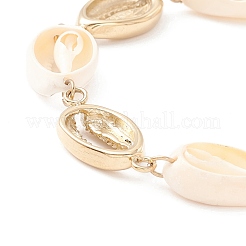 Bracciali a conchiglia in acciaio inossidabile 304&nbsp;BJEW-M287-01G