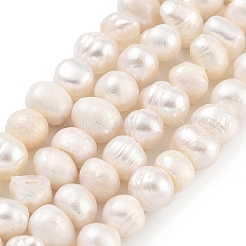 Fili di perle di perle d'acqua dolce coltivate naturali&nbsp;PEAR-C003-12A