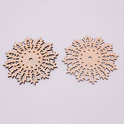 Pendentifs en boite&nbsp;WOOD-WH0108-36