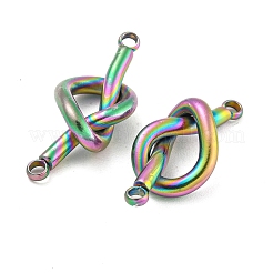 Ciondoli con connettori a maglie con nodo in acciaio inossidabile 304&nbsp;STAS-K290-02MC