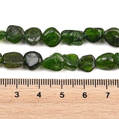 Natürliche grüne Diopsidperlenstränge&nbsp;G-G464-A01-02