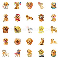 50 x Papieraufkleber mit Cartoon-Hund&nbsp;STIC-C012-18