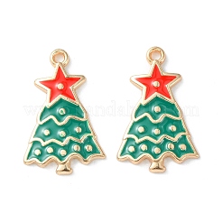 Navidad colgantes de esmalte de la aleación&nbsp;ENAM-D047-17G-06