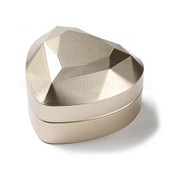 Herzförmige Ringaufbewahrungsboxen aus Kunststoff&nbsp;CON-C020-01E
